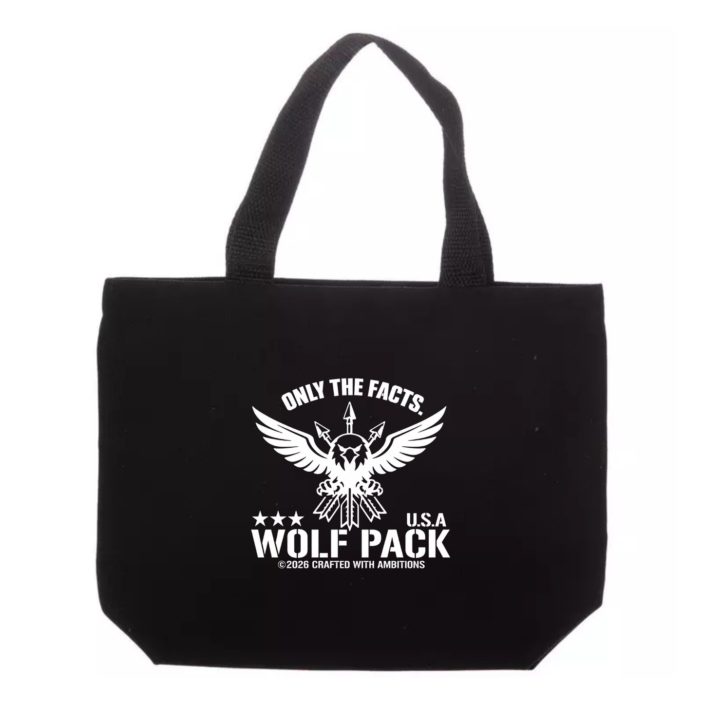 Wolf Pack Ambitions Tote Bag