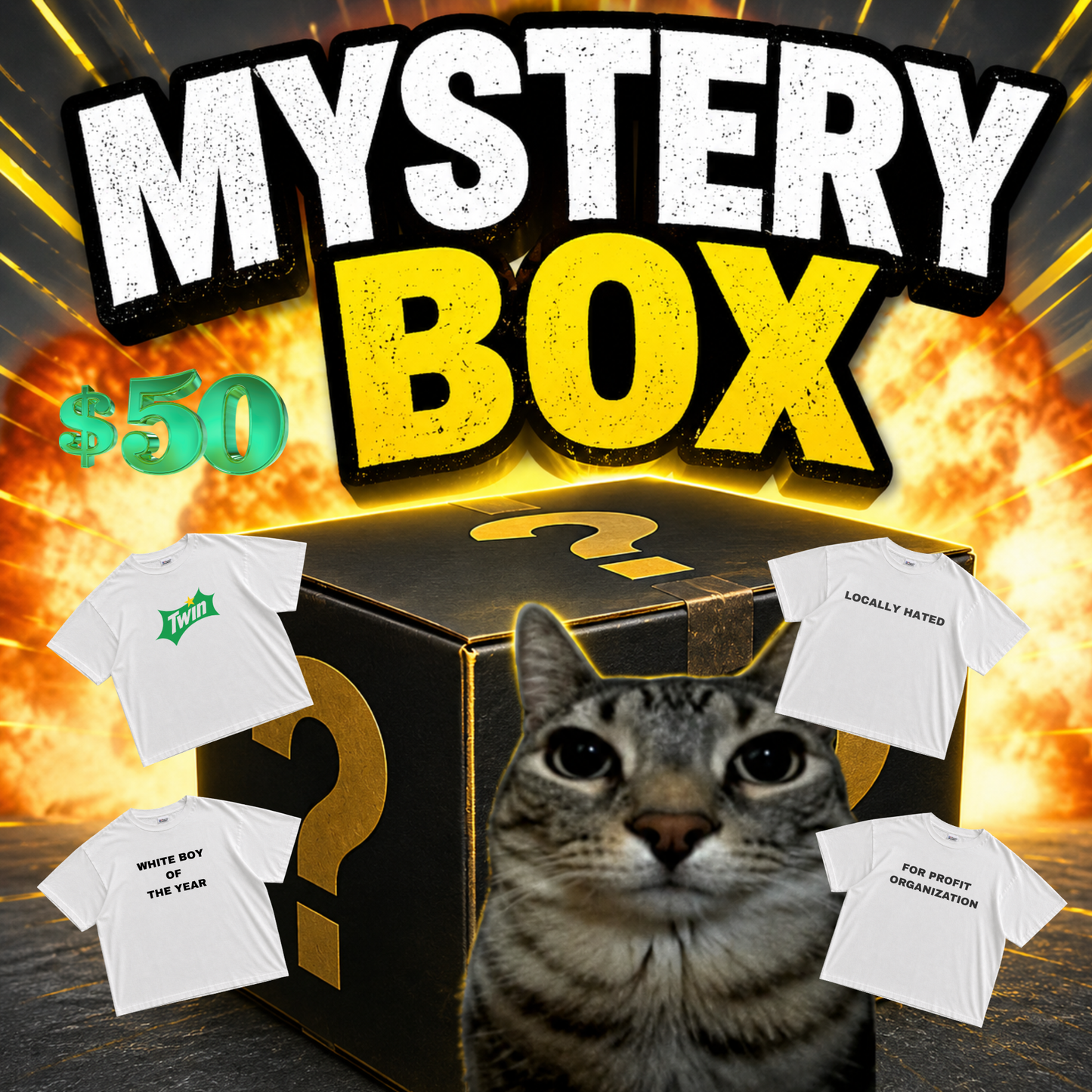 3 SHIRT MYSTERY BOX